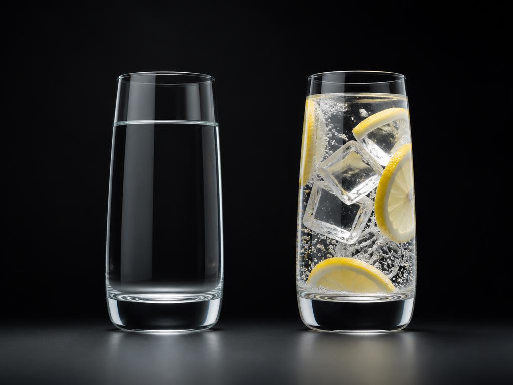 Pure water + sparkling