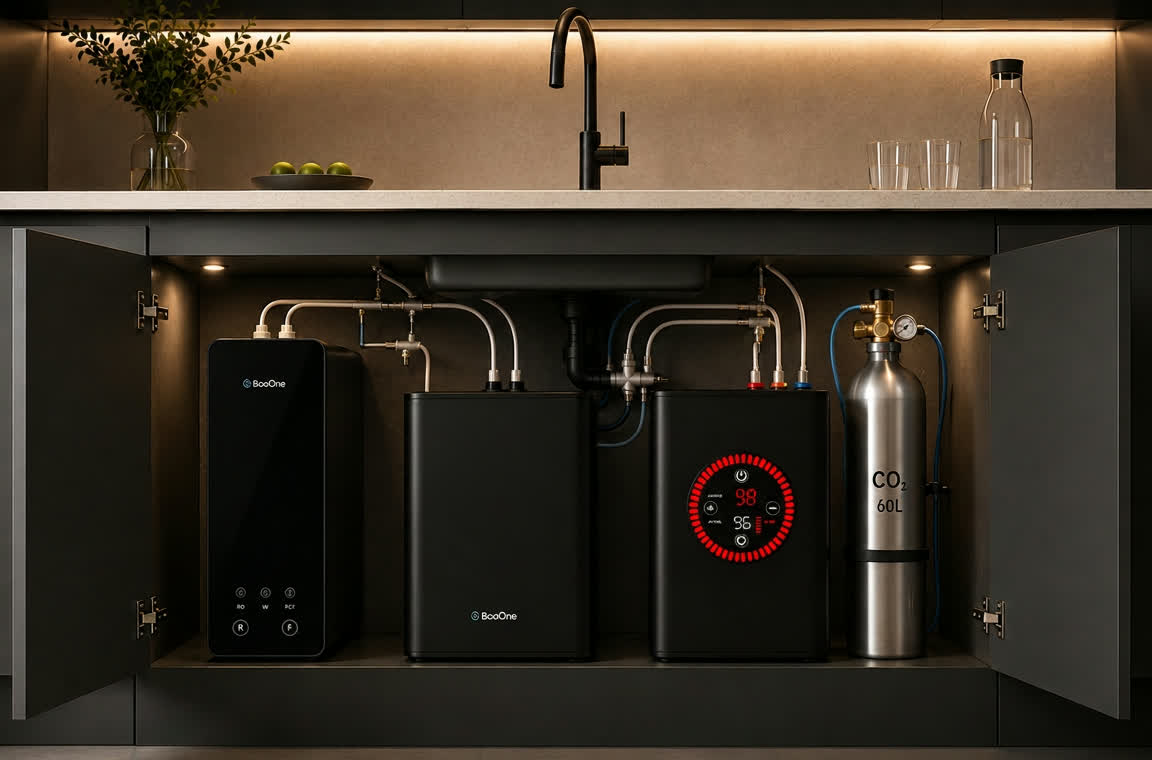 BooOne The Complete Set under-sink system